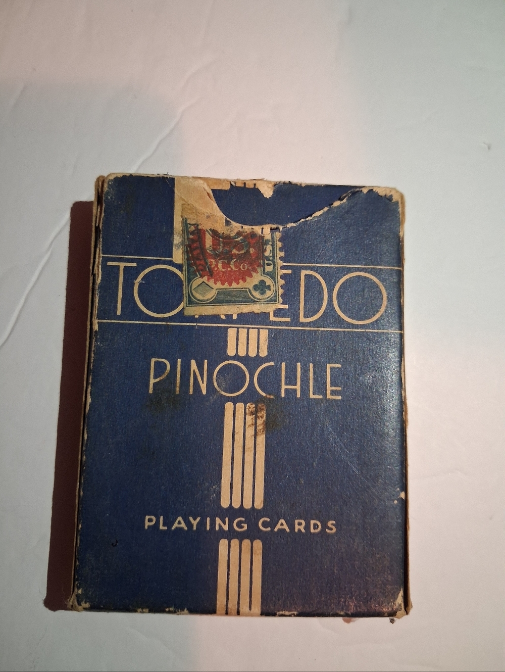 Vintage 1942  Torpedo Pinochle Playing Cards NO 326 Complete Deck
